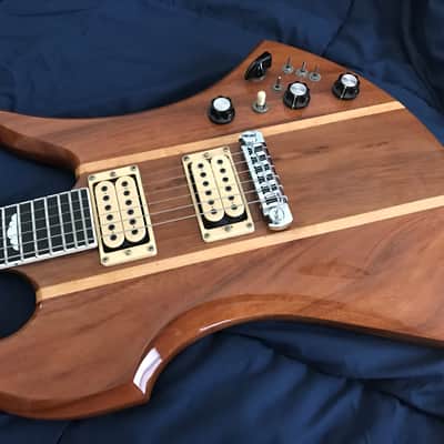 BC Rich Mockingbird Supreme 1978 Natural Koa image 1