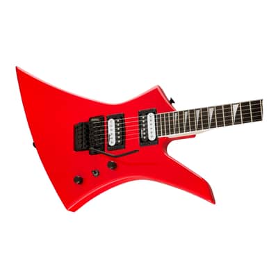Jackson JS Series Kelly JS32 6-String Right-Handed Electric Guitar with Poplar Body, Maple Neck, and Amaranth Fingerboard (Ferrari Red) image 3