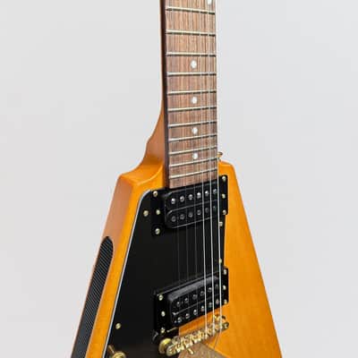 Epiphone 1958 Korina Flying V Left Handed Electric Guitar - Aged Natural image 5