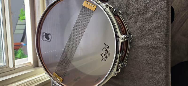 Mapex BPNBW4650CXN Black Panther Shadow 14x6.5" Birch/Walnut Snare Drum 2020 - Natural Gloss image 1