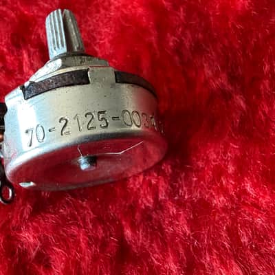 1965 Fender Stratocaster CTS Dishback Crater 250K Split Shaft Potentiometer Pot image 4