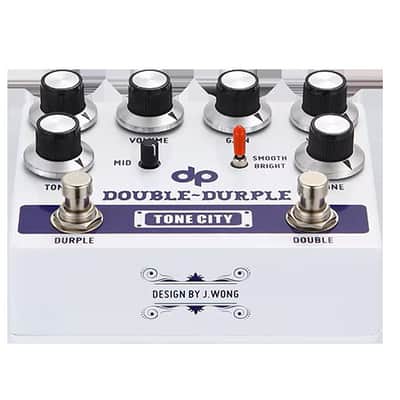 Tone City Double Durple Danish Pete Honoremodded version of the Tone City Blues Man image 2