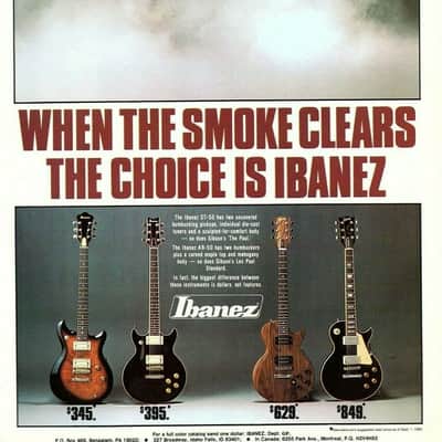 Ibanez Studio ST 50 1980 24frets image 16