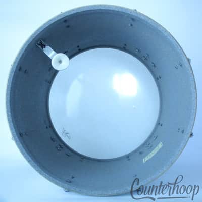 *Rogers 18x16" Floor Tom Drum New England White Vintage 70s Fullerton 5ply Maple image 8