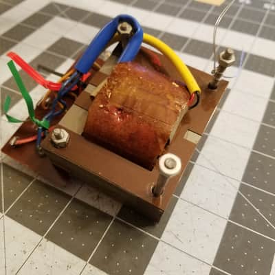 Grundig Mains transformer WJ. 9022 503 Transformer 240 / 6.3 V  Vintage Power Tested Tube Amp Project 1950s image 1