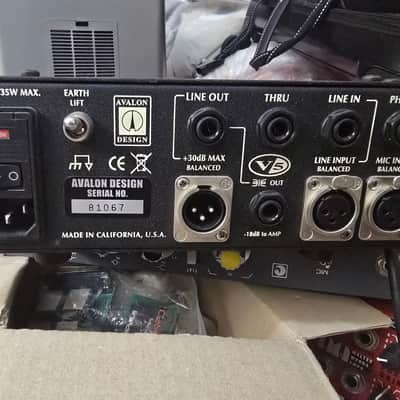 Avalon V5 DI-Re-Preamplifier 2010s - Silver image 3
