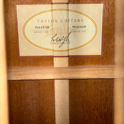 Taylor 514- CEAB 25th Anniversary 1999 image 7