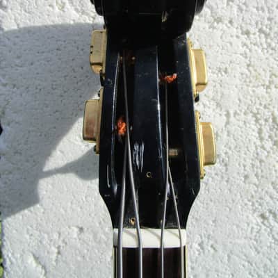 Apollo Violin Bass Guitar, Early 70's, Japan, Matsumoku Factory, Scroll Headstock image 3