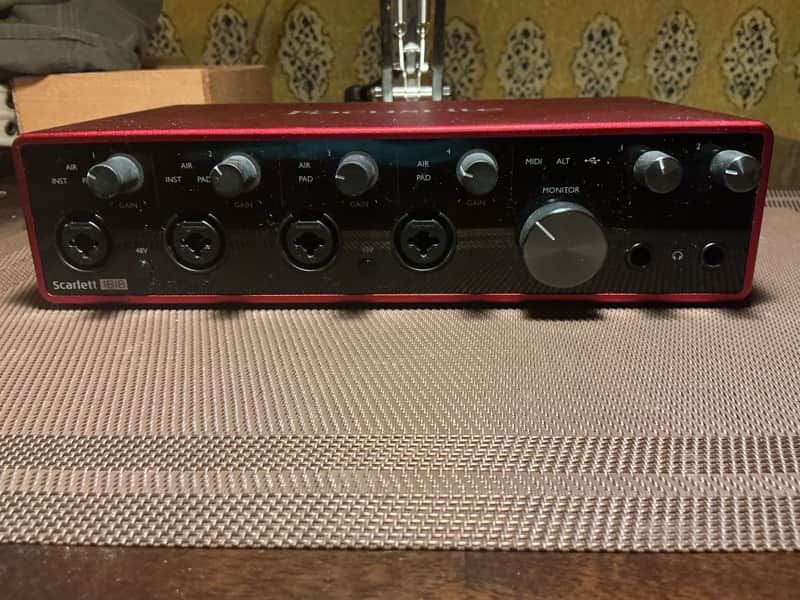 Focusrite Scarlett 18i8 3rd Gen USB Audio Interface 2019 - Present - Red / Black image 1
