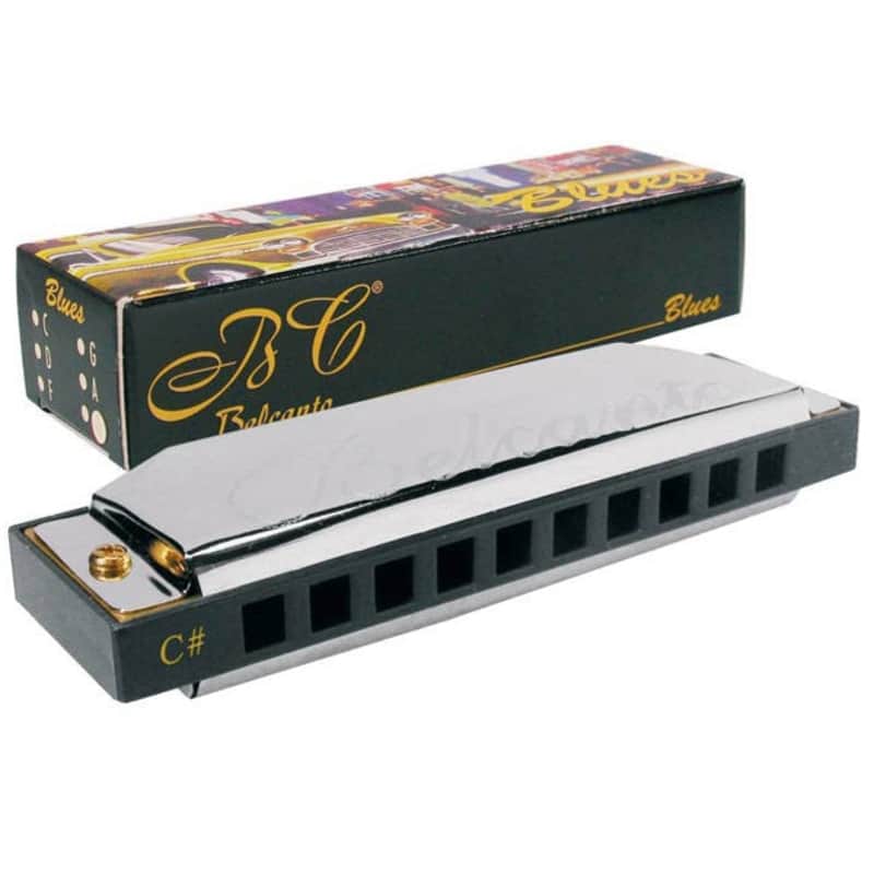 Belcanto Blues Harmonica Mouth Organ Harp C# - HRM-20-C# image 1