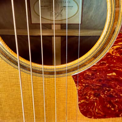 Taylor 714ce-L1 Red Cedar Top, Walnut Back & Sides, 2003 with Hardshell Case - Pre Owned image 6