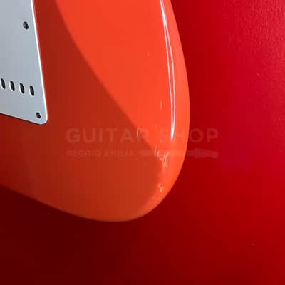 Fender Stratocaster California Series Fiesta Red Made in USA 1998 image 8