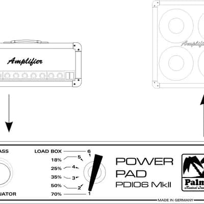 Palmer PDI 06 L16 - Power Attenuator 16 Ohms image 3