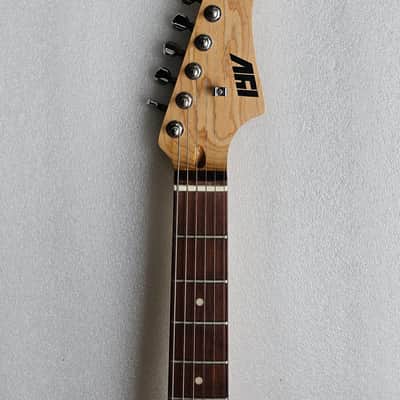(Detached) IYV-IS-400-HH Solid Body with Flame Maple Top Electric Guitar, Natural image 4
