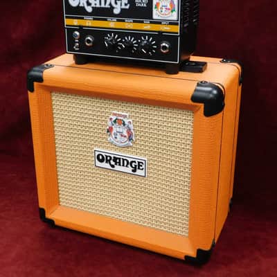 Orange Micro Dark 20-watt Guitar Head with PPC108 Cabinet image 2