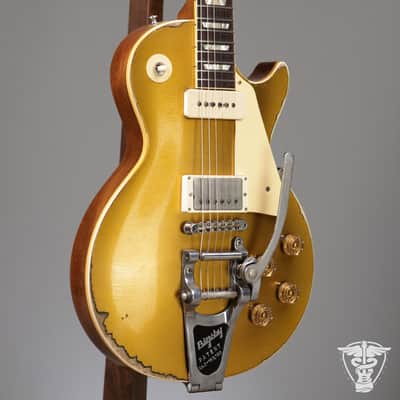 2022 Gibson Sergio Vallin 1955 Les Paul Goldtop SIGNED - 9.66 LBS image 2