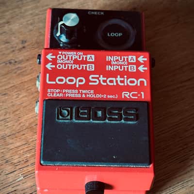 Boss RC-1 Loop Station 2014 - Present - Red image 2