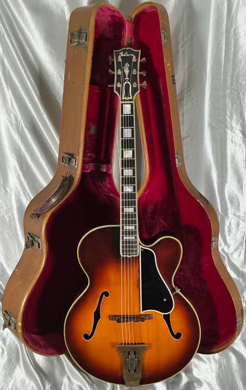 1939 Gibson L-5P Acoustic Archtop Hollowbody Guitar Original Sunburst Finish w/Original Hardshell “Airline” Case image 1