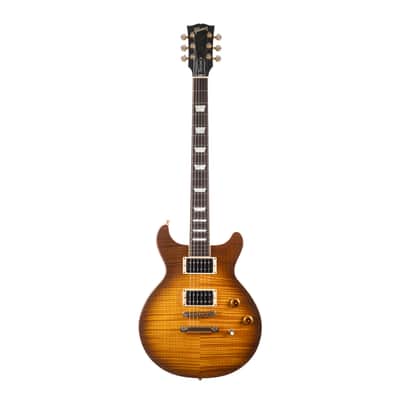 Used Gibson Les Paul DC Double Cutaway Standard Honey Burst Flame Top 2003 image 4