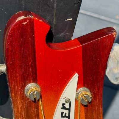 Rickenbacker 4001 "Mono" Bass 1968 - a dead mint Fireglo example w/an original Bill of Sale ! image 14