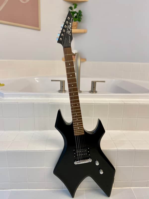 B.C. Rich Warlock WPG99/BK Bronze Series 1999 - Black | Reverb