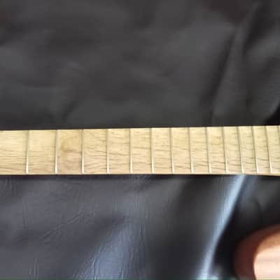 handmade mahogany slab "Firebird R" fat style guitar,oil finish,ships fast image 12