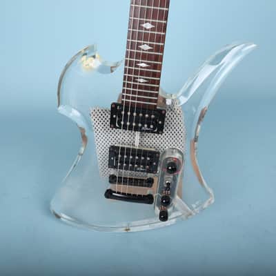 B.C. Rich Mockingbird Acrylic Limited Edition Electric Guitar Clear image 9