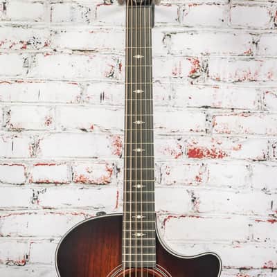 Taylor - (2025) 324ce - Acoustic-Electric Guitar - Mahogany/Mahogany - Shaded Edge Burst Top - w/ Hardshell Case - x5075 image 3