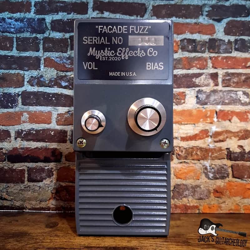 Mystic Effects Co Facade Fuzz in Vintage Industrial Foot Pedal *NEW* (2025 - Grey) image 1