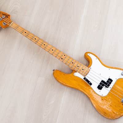 1972 Fender Precision Bass Natural Ash Vintage Bass w/ 1 1/2" Nut Width, Case image 12