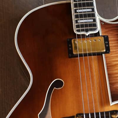 Heritage Golden Eagle Archtop Hollow Body Electric Guitar Antique Sunburst + OHSC image 10