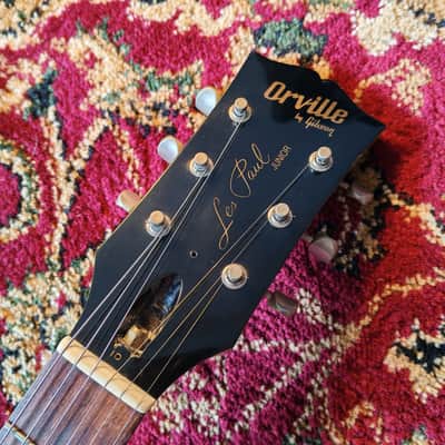 1989 Orville by Gibson Les Paul Junior JR 58 TV Double Cut (LPJ-D) – TV Yellow – Japan MIJ image 3