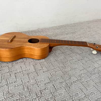 Kamaka HF-2 Concert Tiki Model Ukulele 1971 image 8