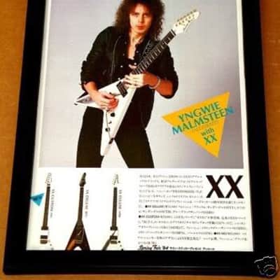 Aria Pro II XX 1980's White Yngwie Malmsteen (36 Hour Sale) image 13
