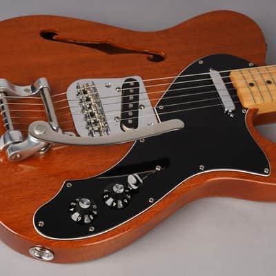 Fender Classic '69 Thinline Telecaster - Bigsby - 2003 - Natural Mahogany image 15