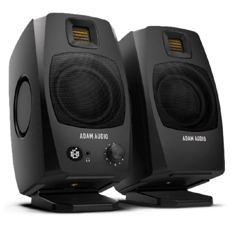 Adam Audio D3V 2-Way Active 3.5" Desktop Studio Monitor System (pair, black) image 1