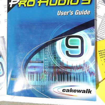 CAKEWALK PRO AUDIO 9 Multi Track Recording Studio Software Package image 7