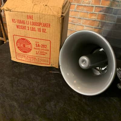 NOS Atlas Sound Vintage SA-202 Loudspeaker image 7