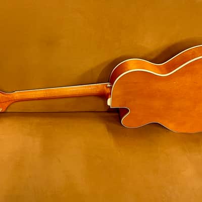 Gretsch G6120T-55 Vintage Select '55 Chet Atkins Hollow Body with Bigsby 2016 - Present - Vintage Orange Stain image 5