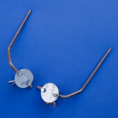 Hayman Vibrasonic Bass Drum Spurs Complete 70s image 5