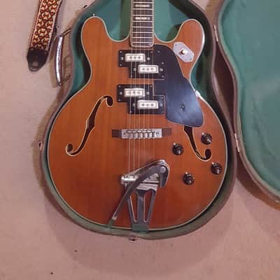 Challenge Hollow body 1960 Brown Natural Wood image 1