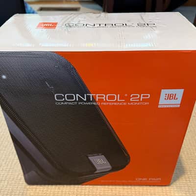 JBL Control 2P Compact 5.25" Powered 2-Way Studio Monitor Speaker (Pair) 2010s - Black image 1
