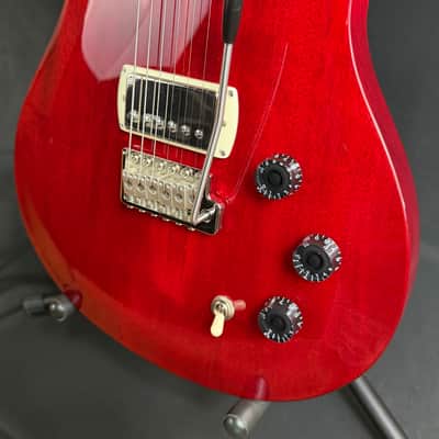 PRS SE DGT Standard David Grissom Signature Electric Guitar Vintage Cherry w/ Gig Bag image 8