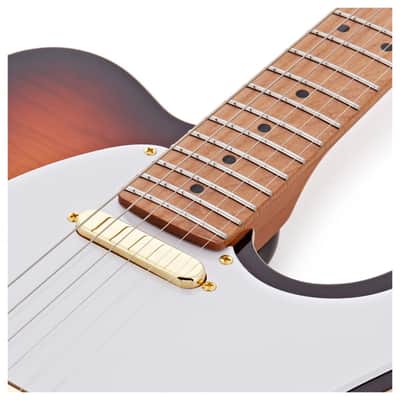 Jet JT-600 BS G 600 Series Mahogany Flamed Maple Body Canadian Roasted Maple Neck 6-String Electric Guitar image 5