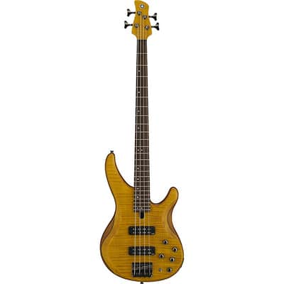 Yamaha TRBX604FM 4-String 2022 Matte Amber image 1