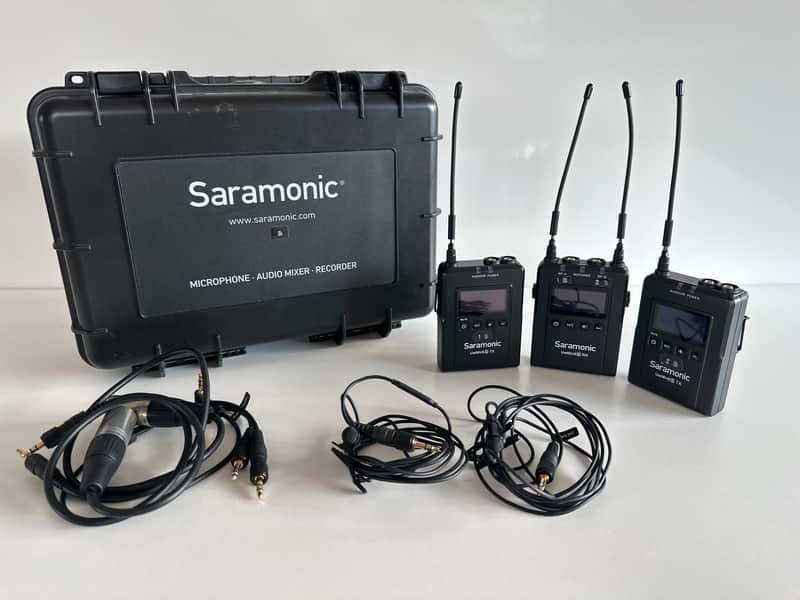 Wireless UFH Lavalier Microphones - Saramonic UwMic9S Kit 2 image 1