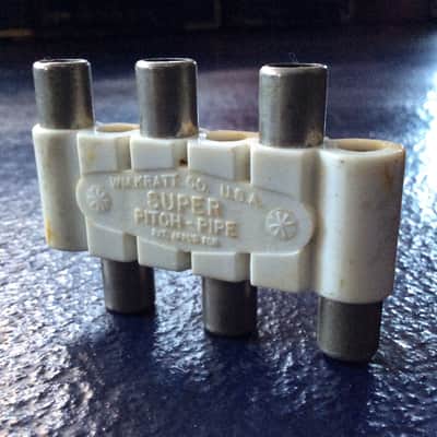 VINTAGE CASE CANDY - OLD SCHOOL PITCH PIPE FROM THE 60'S AND 70'S - WM KRATT CO. FREE SHIPPING image 1