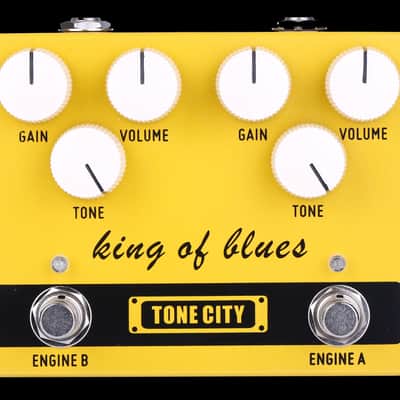 Tone City King of Blues V2 👑2 Channels Can Be Used Independently Or Combined. Channel A Warm, Transparent With Accentuated mids, Channel B Is Fat, Smooth With Dynamic Bass & Less Mids image 3