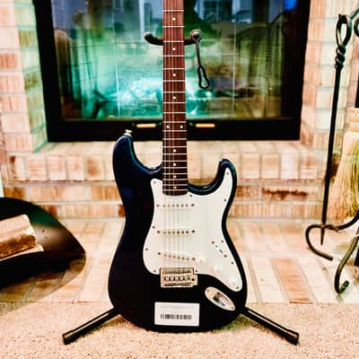 Fender Squire Affinity 2002 - Baltic Blue with Gig Bag image 2
