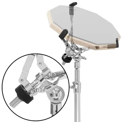Portable 12" Practice Pad Drum Set – Silent Drum Kit for Musicians, Beginners & Pros image 3